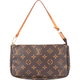 Louis Vuitton Canvas Monogram Pochette Accessoire Handbag