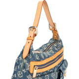 Louis Vuitton Denim Monogram Baggy PM Shoulder Bag