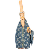 Louis Vuitton Denim Monogram Baggy PM Shoulder Bag