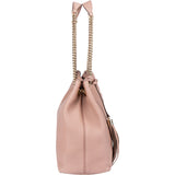 Gucci Pink Leather GG Soho Shoulder Bag