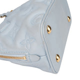Louis Vuitton Ice Blue Bubblegram Alma BB Handbag
