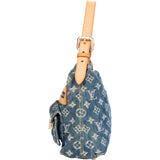 Louis Vuitton Denim Monogram Baggy PM Shoulder Bag