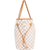 Louis Vuitton Damier Azur Neverfull MM Shopper Bag