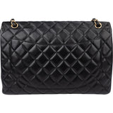 Chanel Quilted Lambskin Maxi Single Flap Crossbody Bag