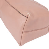 Gucci Pink Leather GG Soho Shoulder Bag