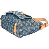 Louis Vuitton Denim Monogram Baggy PM Shoulder Bag