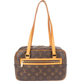 Louis Vuitton Canvas Monogram Cite MM Shoulder Bag