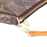 Louis Vuitton Canvas Monogram Pochette Accessoire Handbag