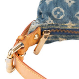 Louis Vuitton Denim Monogram Baggy PM Shoulder Bag