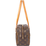 Louis Vuitton Canvas Monogram Cite MM Shoulder Bag