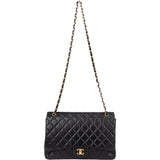 Chanel Quilted Lambskin Maxi Single Flap Crossbody Bag