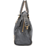 Balenciaga Grey Leather City Handbag