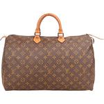 Louis Vuitton Canvas Monogram Speedy 40 Handbag - vintageandkickz