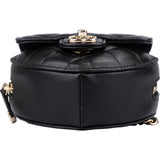 Chanel Quilted Lambskin Mini Heart Love Bumbag Crossbody Bag