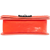 Chanel Quilted Velvet Boy Single Flap Crossbody bag