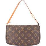 Louis Vuitton Canvas Monogram Pochette Accessoire Handbag