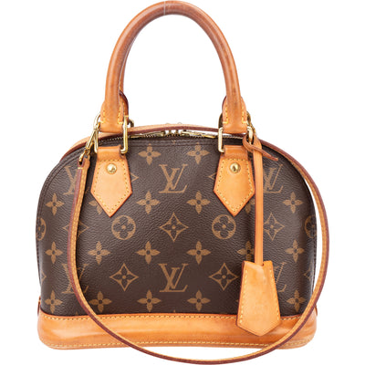 Louis Vuitton Canvas Monogram Alma BB Handbag