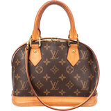 Louis Vuitton Canvas Monogram Alma BB Handbag