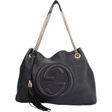 Gucci GG Leather Soho Chain Shoulder Bag