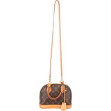 Louis Vuitton Canvas Monogram Alma BB Handbag