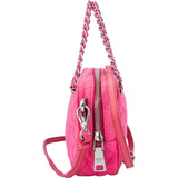 Prada Pink Quilted Nylon Crossbody Bag