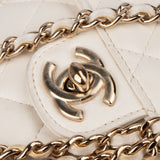 Chanel Quilted Lambskin Mini Love Heart Crossbody Bag