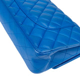 Chanel Quilted Lambskin Medium Double Flap Crossbody Bag