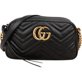 Gucci Matelassé Leather GG Marmont Camera Crossbody Bag