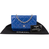 Chanel Quilted Leather Wallet On Chain Crossbody Bag
