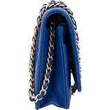 Chanel Quilted Leather Wallet On Chain Crossbody Bag