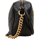 Gucci Matelassé Leather GG Marmont Camera Crossbody Bag