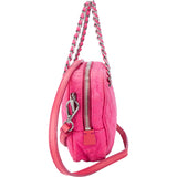 Prada Pink Quilted Nylon Crossbody Bag