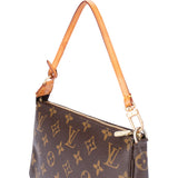 Louis Vuitton Canvas Monogram Pochette Accessoire Handbag