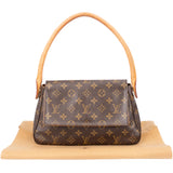 Louis Vuitton Canvas Monogram Looping PM Shoulder Bag