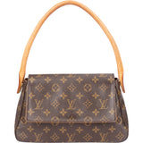 Louis Vuitton Canvas Monogram Looping PM Shoulder Bag