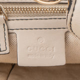 Gucci GG Leather Monogram Horsebit Emily Hobo Bag