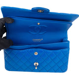 Chanel Quilted Lambskin Medium Double Flap Crossbody Bag