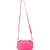 Prada Pink Quilted Nylon Crossbody Bag