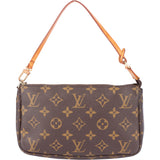 Louis Vuitton Canvas Monogram Pochette Accessoire Handbag