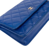 Chanel Quilted Leather Wallet On Chain Crossbody Bag