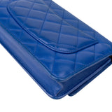 Chanel Quilted Leather Wallet On Chain Crossbody Bag