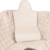 Gucci GG Leather Monogram Horsebit Emily Hobo Bag