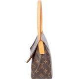 Louis Vuitton Canvas Monogram Looping PM Shoulder Bag