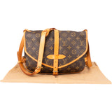 Louis Vuitton Canvas Monogram Saumur 30 Crossbody Bag