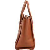 Céline Brown Leather Luggage Handbag