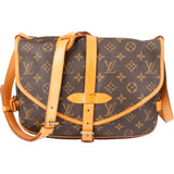Louis Vuitton Canvas Monogram Saumur 30 Crossbody Bag