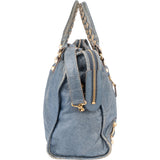 Balenciaga Blue Leather City Handbag