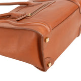 Céline Brown Leather Luggage Handbag