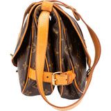 Louis Vuitton Canvas Monogram Saumur 30 Crossbody Bag
