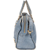 Balenciaga Blue Leather City Handbag